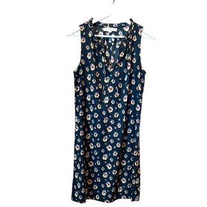 Ann Taylor Loft Women’s Green Peonies Dress Size Small